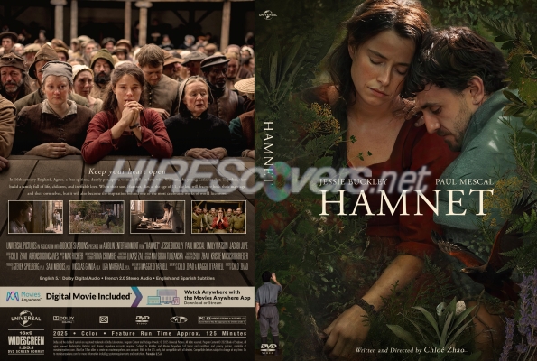 normal Hamnet 2025 Custom DVD Cover