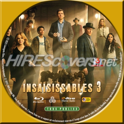 normal INSAISISSABLES 3 Sticker Blu ray