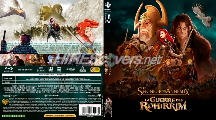 normal LE SEIGNEUR DES ANNEAUX LA GUERRE DES ROHIRRIM Jaquette Blu ray