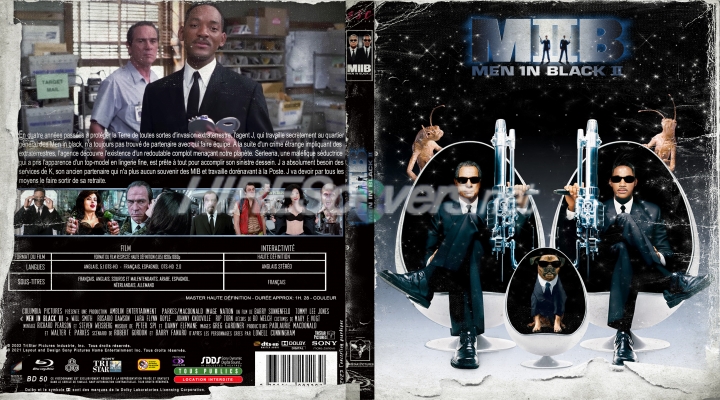 normal MIB III Jaquette Blu ray usee