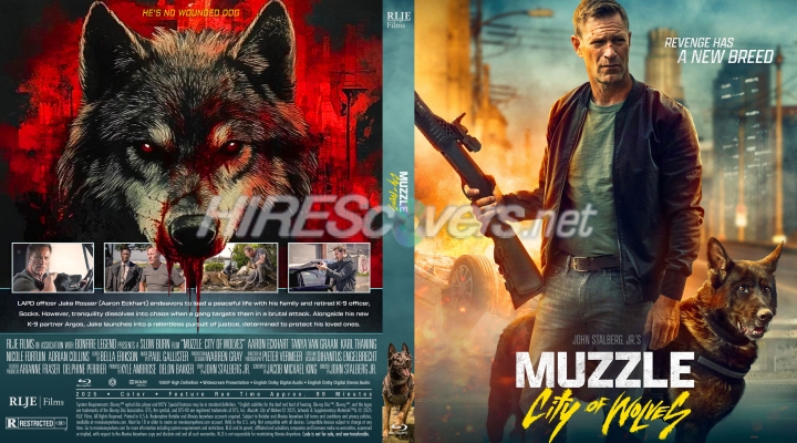 normal Muzzle City of Wolves 2025 Custom Blu ray Cover