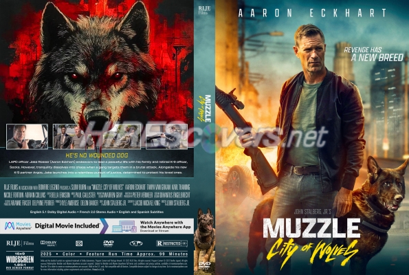 normal Muzzle City of Wolves 2025 Custom DVD Cover