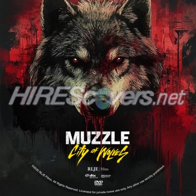 normal Muzzle City of Wolves 2025 Custom DVD Label