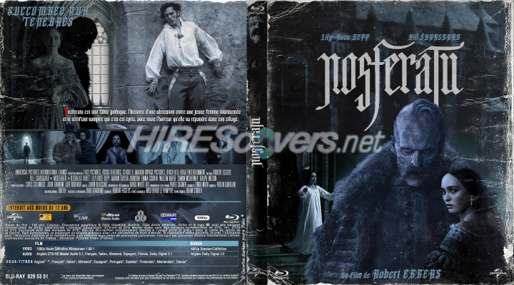 normal NOSFERATU 2024 Jaquette Blu ray