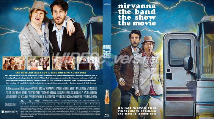 normal Nirvanna the Band the Show the Movie 2025 Custom Blu ray Cover