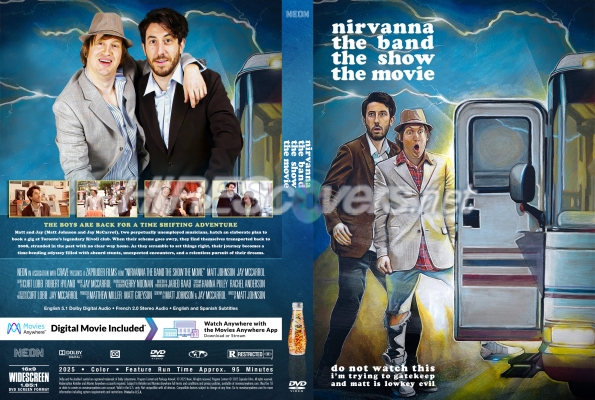normal Nirvanna the Band the Show the Movie 2025 Custom DVD Cover