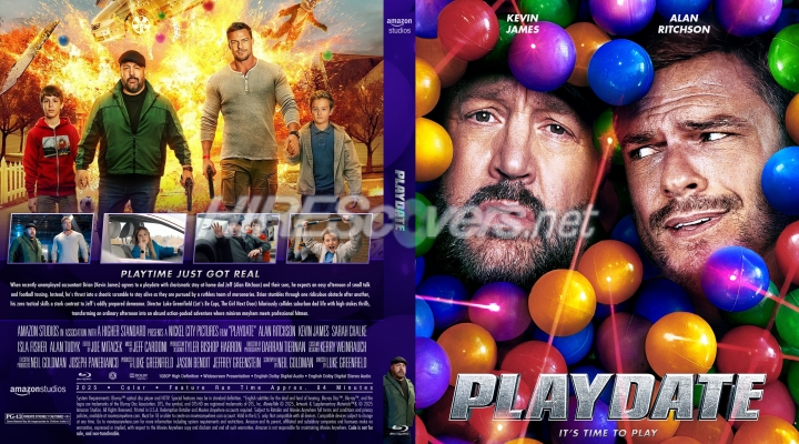 normal Playdate 2025 Custom Blu ray Cover