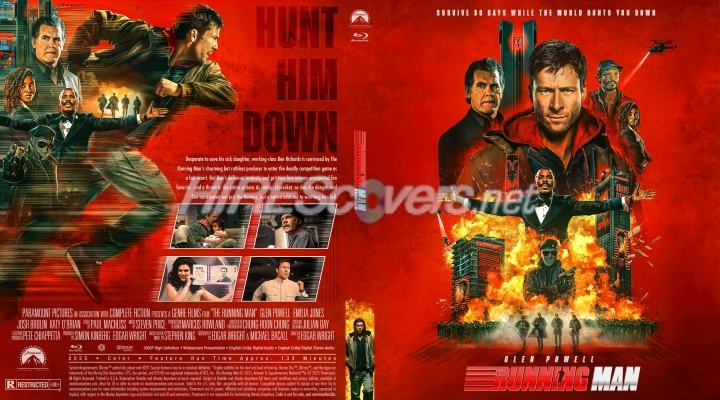 normal Running Man The 2025 Custom Blu ray Cover