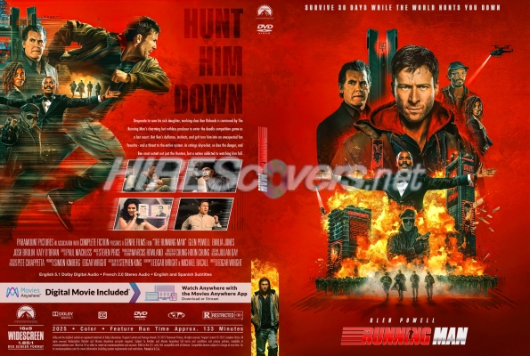 normal Running Man The 2025 Custom DVD Cover