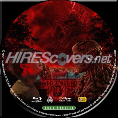 normal STRANGER THINGS SAISON 5 Sticker Blu ray