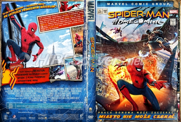 normal Spiderman Homecoming dvd cover Marvel Collection by Matush