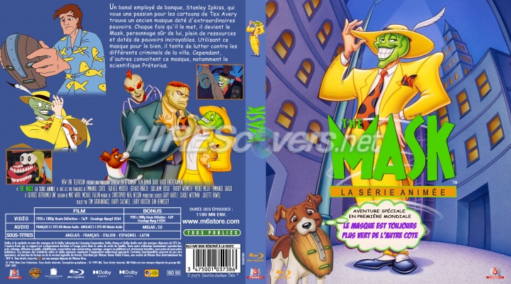 normal THE MASK LA SERIE ANIMEE Jaquette Blu ray