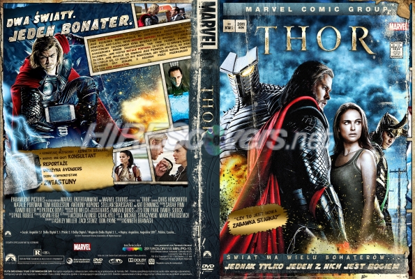 normal Thor DVD cover Marvel Comics Collection by Matush