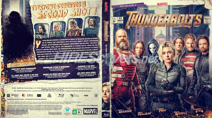 normal Thunderbolts BluRay Cover
