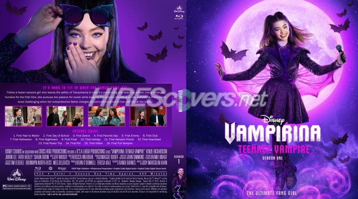 normal Vampirina Teenage Vampire 2025 Season One Custom Blu ray cover
