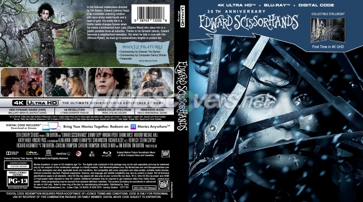 normal Edward Scissorhands 1990 4K