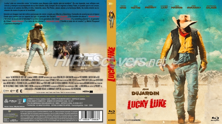 normal Lucky Luke caja Bluray a contracorriente