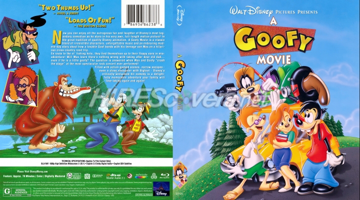 normal A Goofy Movie Custom Blu Cover