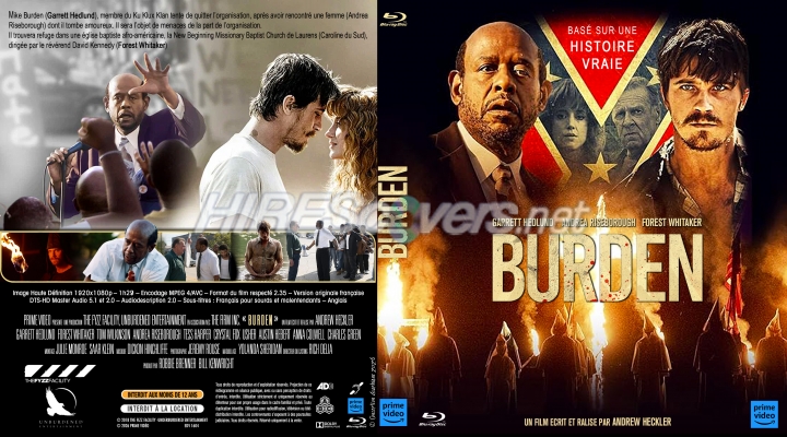 normal BURDEN Jaquette Blu ray