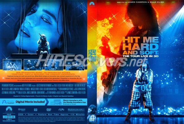 normal Billie Eilish Hit Me Hard and Soft The Tour Live in 3D 28202629 Custom DVD Cover