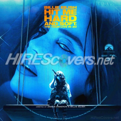 normal Billie Eilish Hit Me Hard and Soft The Tour Live in 3D 28202629 Custom DVD Label