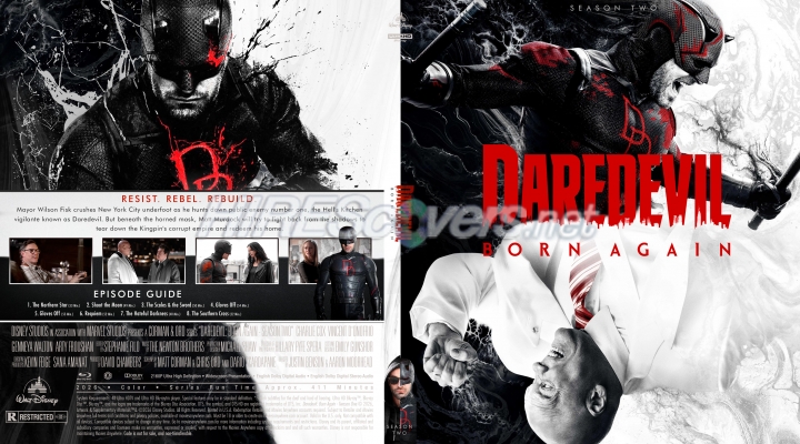 normal Daredevil Born Again 28202529 Season Two Custom Ultra HD 4k Cover