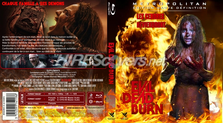 normal EVIL DEAD BURN Jaquette Blu ray