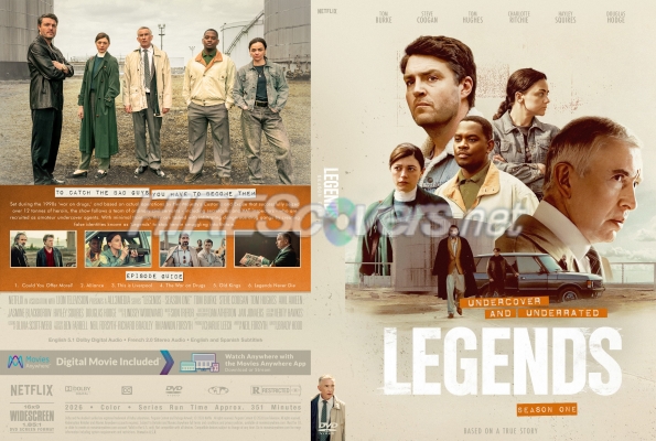 normal Legends 28202629 Season One Custom DVD Cover