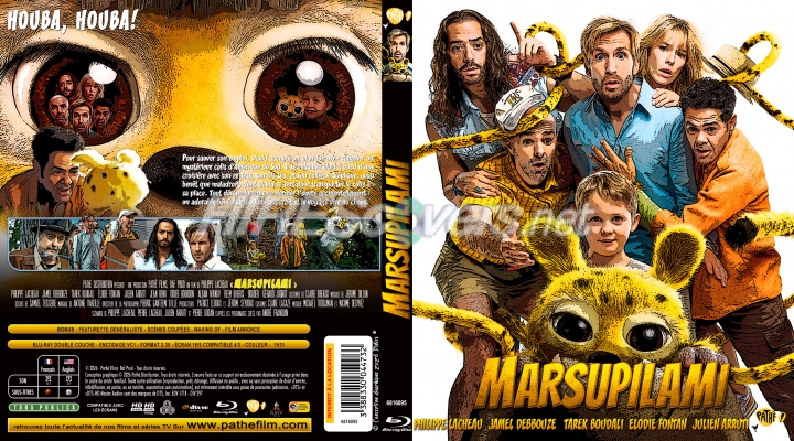 normal MARSUPILAMI Version BD Jaquette Blu ray