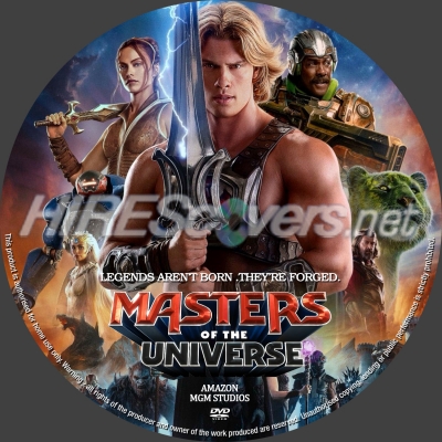 normal Masters Of The Universe dvd label