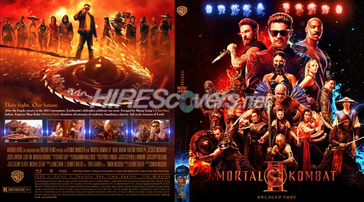 normal Mortal Kombat II 2026 Custom Blu ray Cover