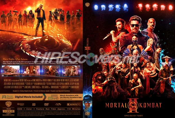 normal Mortal Kombat II 2026 Custom DVD Cover