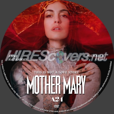 normal Mother Mary dvd label